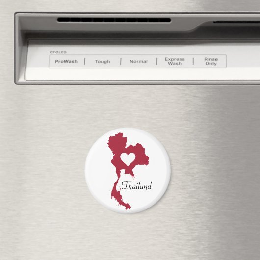 タイの地図 マグネット (インサイチュ (食洗機))