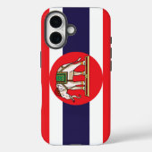 タイの変形旗 Case-Mate iPhoneケース (裏面)