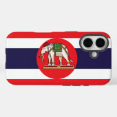 タイの変形旗 Case-Mate iPhoneケース (裏面 (横))