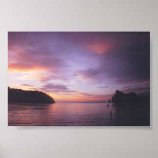 タイの夕日 ポスター