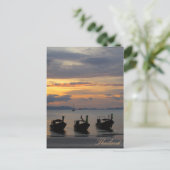 タイの夕日 ポストカード (スタンド正面)