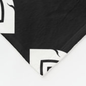 タイの大きな柄の毛布。 フリースブランケット (角)