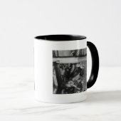 タイの大仏像の写真 マグカップ (正面右)