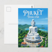 タイの大仏 ポストカード (正面/裏面)