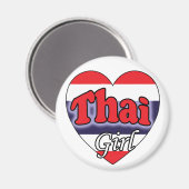 タイの女の子 マグネット (正面/裏面)