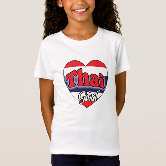 タイの女の子 Tシャツ (正面)