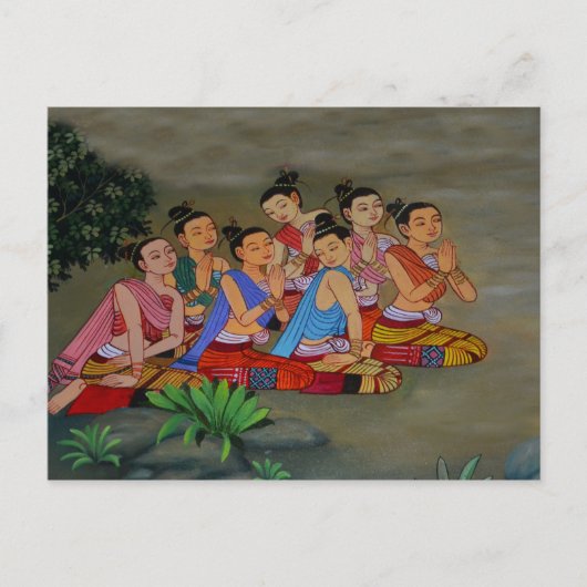 タイの女性用はがき ポストカード (正面)