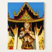 タイの寺院と仏陀1102 プランナー手帳 (裏面)