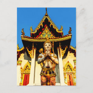 タイの寺院と仏陀1102 ポストカード