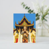 タイの寺院と仏陀1102 ポストカード (スタンド正面)