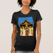 タイの寺院と仏陀1102 Tシャツ (正面)