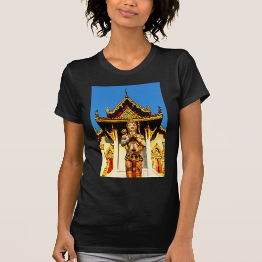 タイの寺院と仏陀1102 Tシャツ (正面)