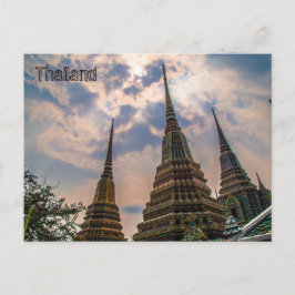 タイの建築ポストカード ポストカード
