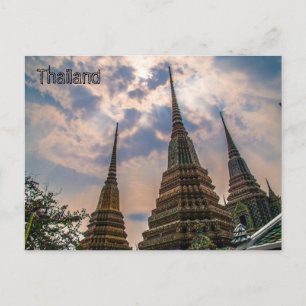 タイの建築ポストカード ポストカード