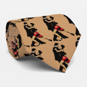 タイの抽象芸術はカップルをタイルを張りました ネクタイ (ロール)