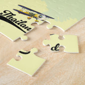 タイの旅行地図 ジグソーパズル (側面)