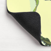 タイの旅行地図 マウスパッド (コーナー)