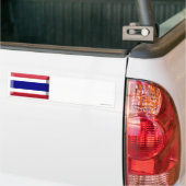 タイの旗の宝石 バンパーステッカー (トラック上)