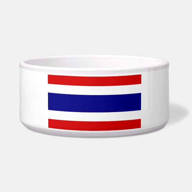 タイの旗 ボウル (正面)