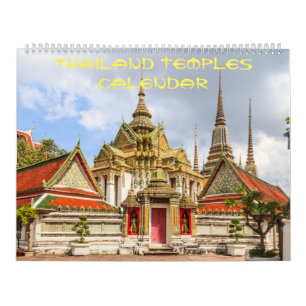 タイの暦の寺院 カレンダー
