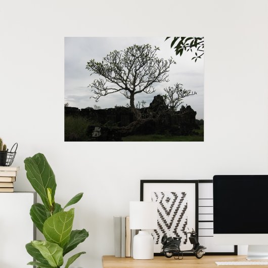 タイの木 ポスター (ホームオフィス)