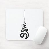 タイの森林Unalome マウスパッド (マウス)