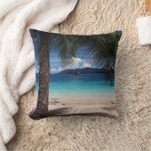 タイの水酸化カリウム溶液のWaiの島のビーチ クッション (ブランケット)