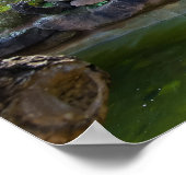 タイの滝 ポスター (角)