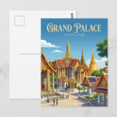 タイの王宮 ポストカード (正面/裏面)