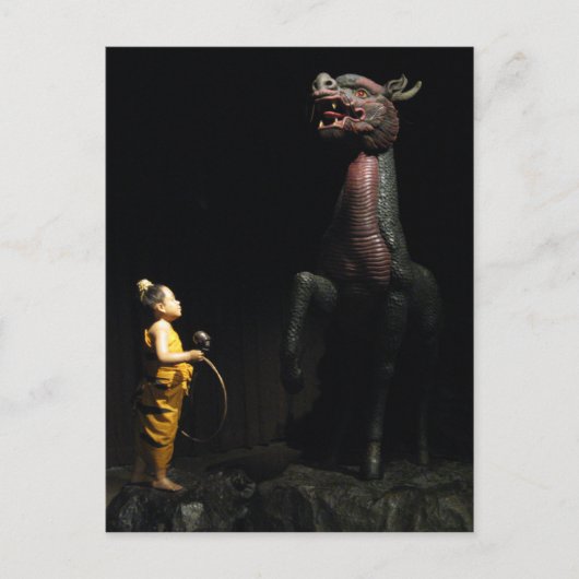 タイの童話 – プラアプハイマニ ポストカード (正面)