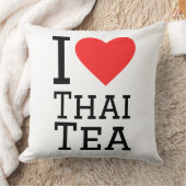 タイの紅茶が好き クッション (ブランケット)