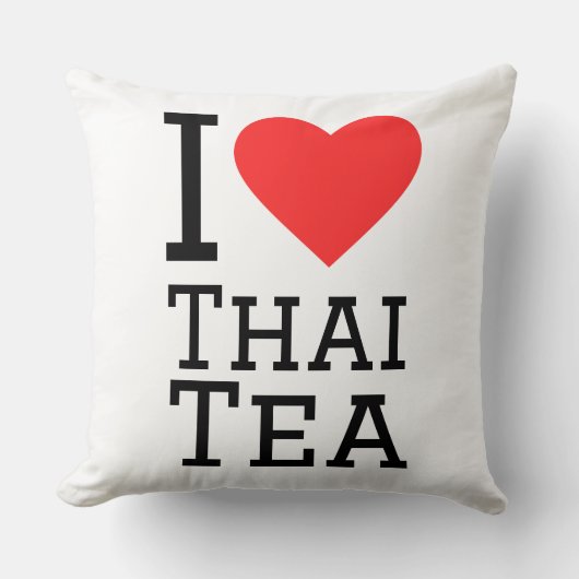 タイの紅茶が好き クッション (正面)