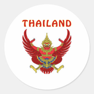 タイの紋章付き外衣 ラウンドシール