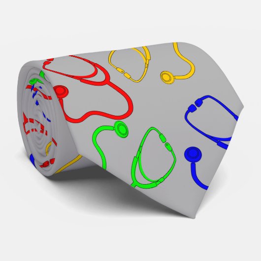 タイの聴診器 ネクタイ (ロール)