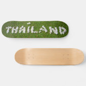 タイの花のサイン スケートボード (横)