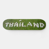 タイの花のサイン スケートボード (横)