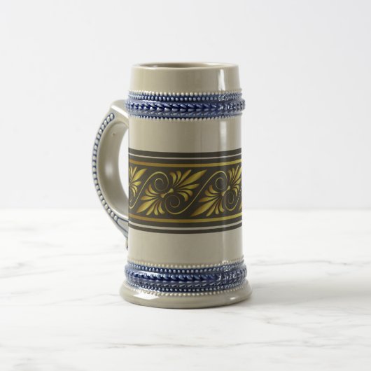 タイの芸術 ビールジョッキ (正面左)