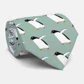 タイの行進のペンギン ネクタイ (ロール)