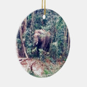 タイの象 セラミックオーナメント (右)