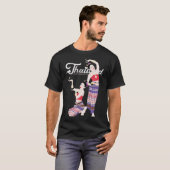 タイの踊りの芸術 Tシャツ (正面フル)