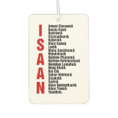 タイの都市 カーエアーフレッシュナー (正面)