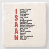 タイの都市 ストーンコースター (正面)