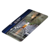 タイの電車の中で…東南アジア旅行 マグネット (左側)