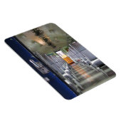 タイの電車の中で…東南アジア旅行 マグネット (右側)