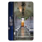 タイの電車の中で…東南アジア旅行 マグネット (縦)