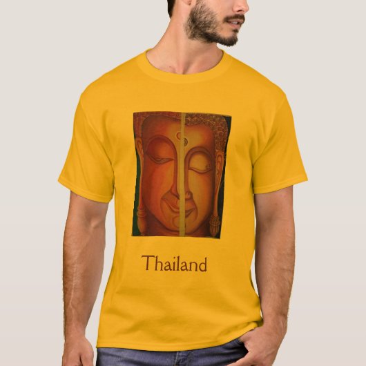 タイの顔 Tシャツ (正面)