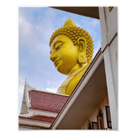 タイの黄金の仏陀 フォトプリント           
