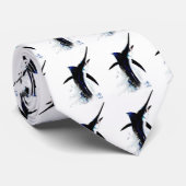 タイの   「黒いマカジキ ネクタイ (ロール)