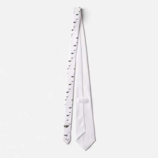 タイの「Tie Faye Flemingデザイナー ネクタイ (裏面)