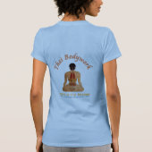 タイのBodyworkの青によって合われるタンクトップ Tシャツ (裏面)